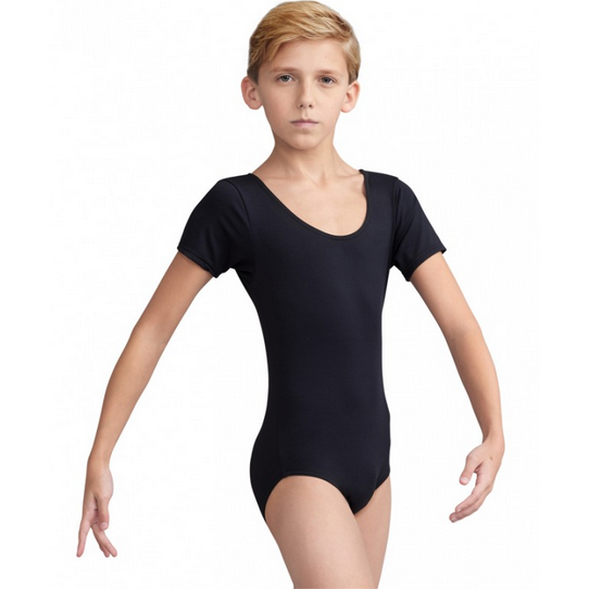 Capezio Tactel Short Sleeve Leotard 10390B