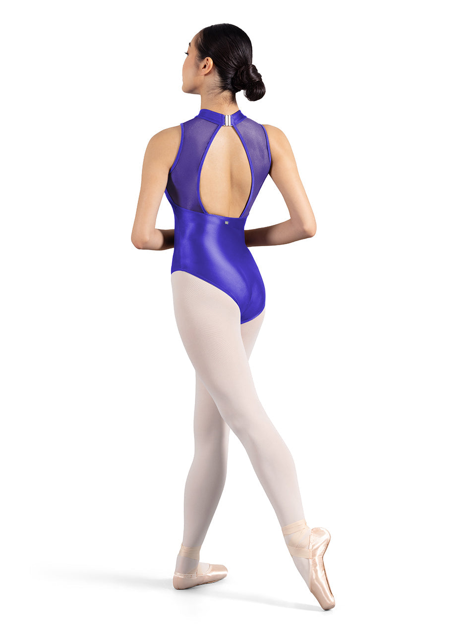 Mirella Glow Open Back Leotard M3118LM