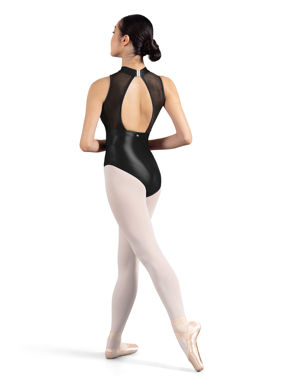 Mirella Glow Open Back Leotard M3118LM