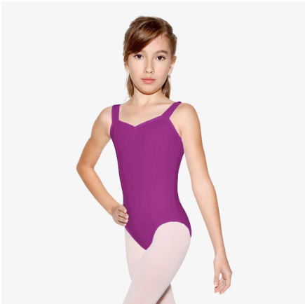 So Danca Wide Strap Leotard with Pinch Front in Child Sizes SL11