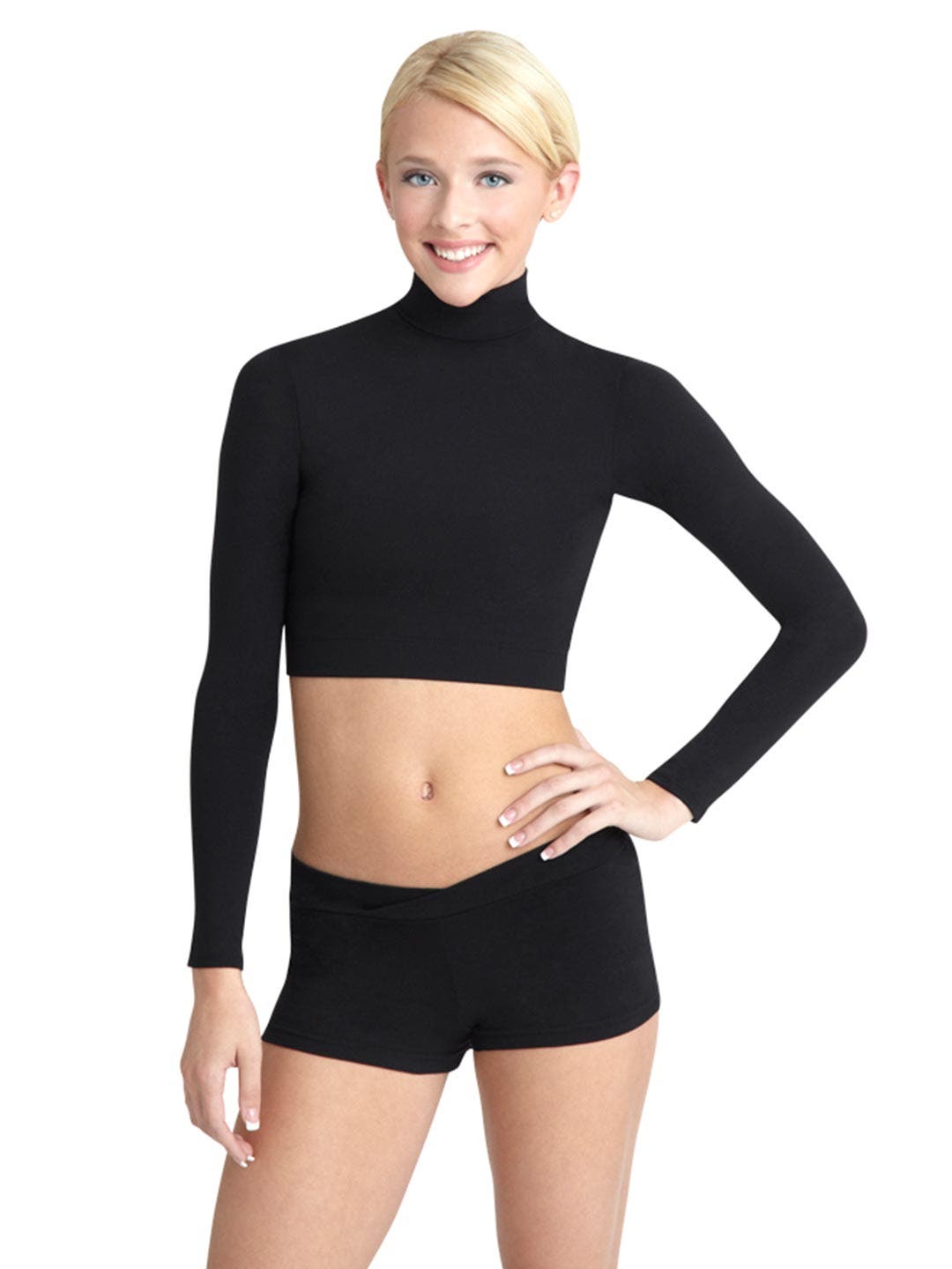 Turtleneck Crop Top